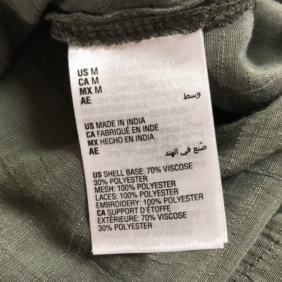 Style & Co Green Lace Detail Blouse - Picture 8 of 10